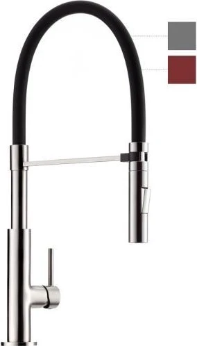 Naber Linea Drive 4 Einzelarmatur HD edelstahl