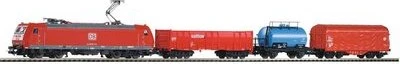 Piko - Spur H0 Start-Set - SmartControl light Set Güterzug BR 185 mit 3 Güterwagen
