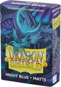 Dragon Shield Matte Sleeves Japanese night blue, 60 Stück