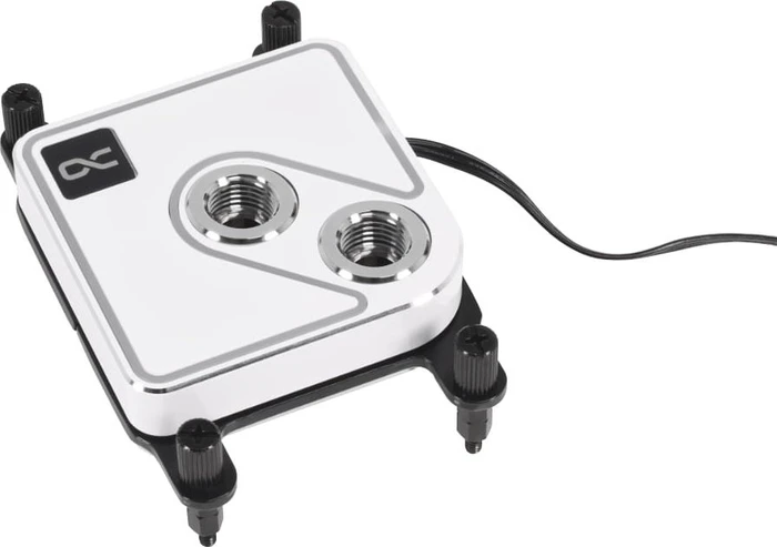 Alphacool Core 1 Aurora White, Messing/Nickel