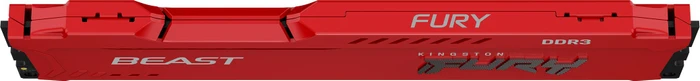 Kingston FURY Beast rot UDIMM 8GB, DDR3-1600, CL10-10-10, 2RX8