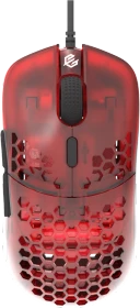 G-Wolves Hati HT-M Ace Rubinrot transparent, USB (HT-M3389-RUBY)