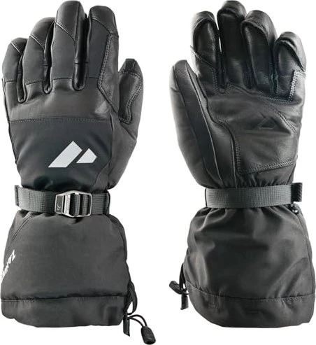 Zanier 80° North Skihandschuhe schwarz