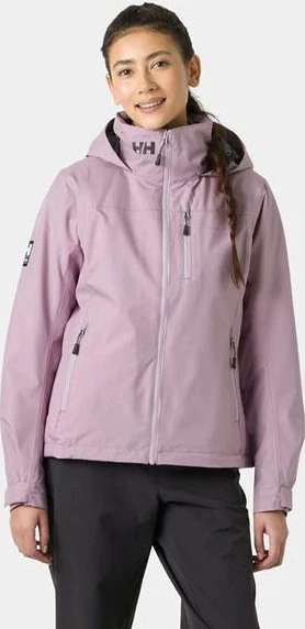 Helly Hansen Crew Hooded Midlayer Sailing 2.0 Funktionsjacke purple clay (Damen)