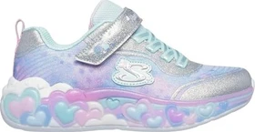 Skechers S-Lights: Thermo Flash 2.0 silber/mehrfarbig (Junior)
