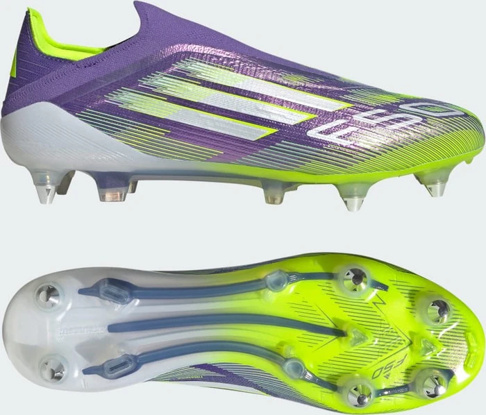 adidas F50 Elite Laceless SG purple rush/cloud white/lucid lemon