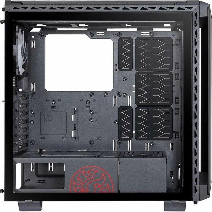 ADATA XPG Battlecruiser, schwarz, Glasfenster