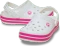 Crocs Crocband Clog white/pink crush (Junior) Vorschaubild