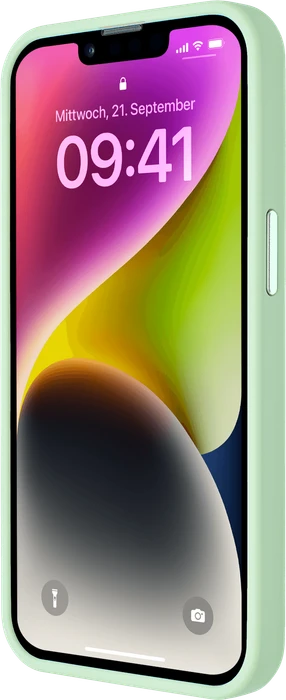 Artwizz IcedClip für Apple iPhone 14 Mint Green