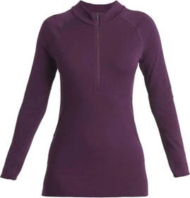 Icebreaker 300 MerinoFine Half-Zip Funktionsshirt langarm nightshade (Damen)