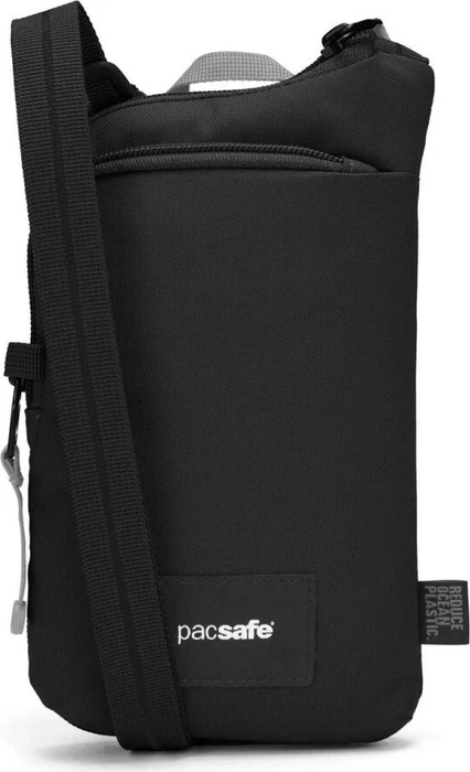 Pacsafe GO Anti-Theft Tech Crossbody Umhängetasche jet black