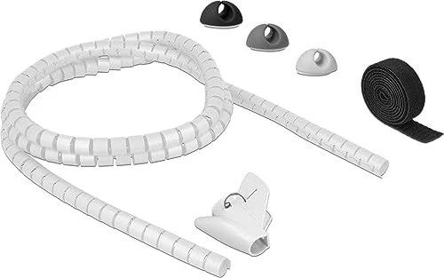 DeLOCK Kabelmanagement Set, 5 Stück