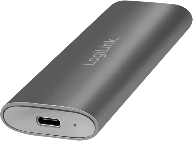 LogiLink externes Gehäuse, M.2 NVMe SSD, USB-C 3.1
