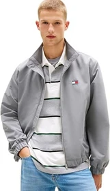 Tommy Hilfiger Wasserabweisende Reißverschluss Logo Jacke gravel grey (Herren)