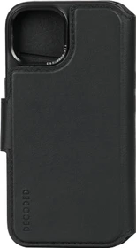 Decoded Leather Detachable Wallet MagSafe für Apple iPhone 15 schwarz