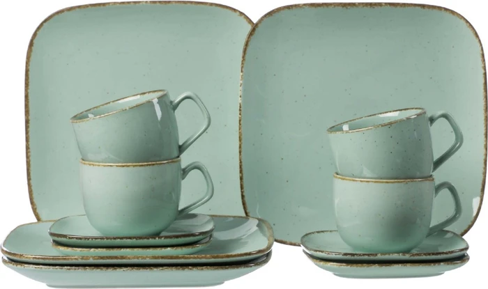 Flirt by Ritzenhoff & Breker Casa Kaffeeservice blau, 12-tlg.