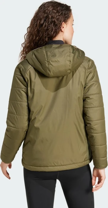 adidas Terrex Multi Synthetic Hooded Isolation Jacke olive strata (Damen)