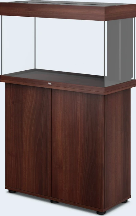 Juwel Rio 125 LED Aquarium-Set mit Unterschrank, dunkles Holz/dunkles Holz, 125l