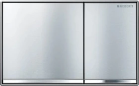 Geberit Omega60 Betätigungsplatte Chrom gebürstet