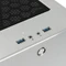 Raijintek Thetis, silber, Glasfenster Vorschaubild