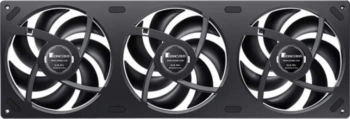 Jonsbo ZA-420BR, schwarz, 3x 140mm