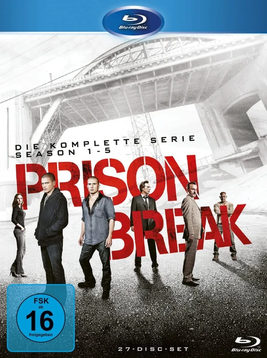 Prison Break - Season 1-5 - Komplettbox (Blu-ray)