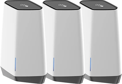 Netgear Orbi Pro Wi-Fi 6 SXK80B3, AX6000, Router und 2x Repeater Set, 3er-Bundle