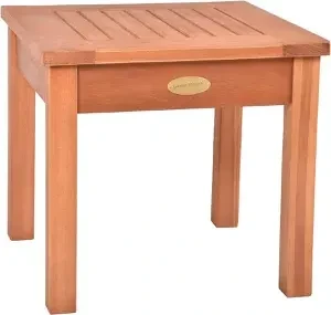 Garden Pleasure Sonora Beistelltisch 40x40cm braun