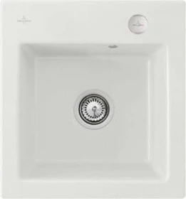 Villeroy & Boch Subway 45 XS Einbau Becken mittig mit Ablauffernbedienung steam
