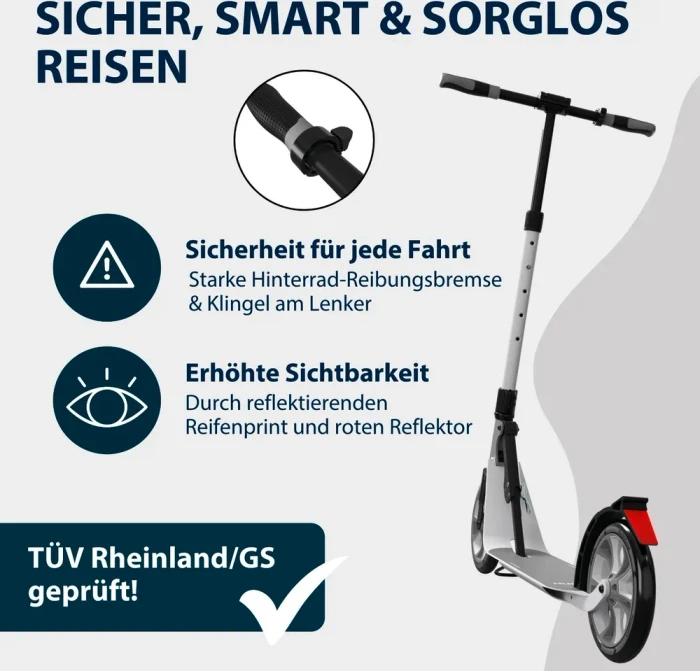 Hudora Big Wheel 230 Advanced Scooter iron