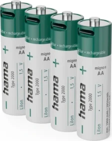 Hama Mignon AA Li-Ion 1900mAh, 4er-Pack