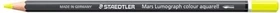 Staedtler Mars Lumograph colour aquarell 104 Aquarellstift limonengelb, Kartonetui, 6er-Pack
