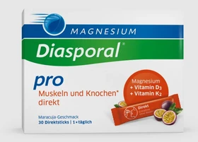 Magnesium Diasporal Pro Muskeln und Knochen Granulat, 30 Stück