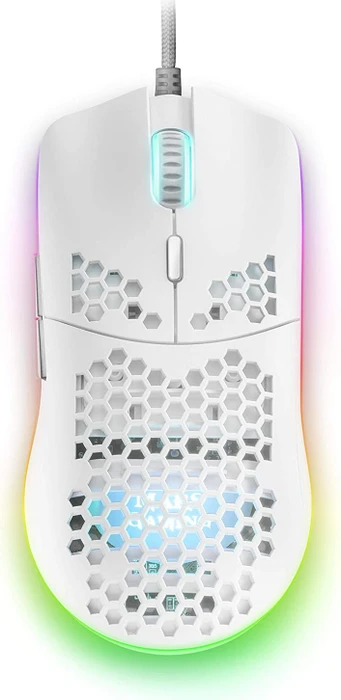 Mars Gaming MMAXW weiß, USB