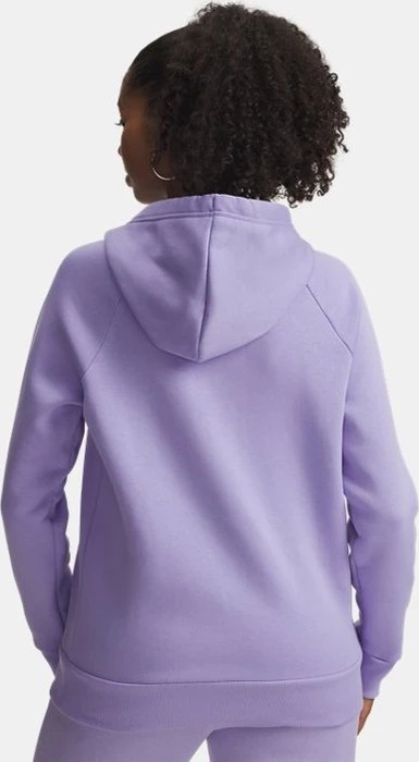 Under Armour Rival+ Fleece Hoodie transparent/weiß (Damen)