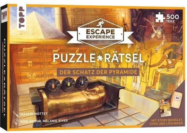 frechverlag Escape Experience - Puzzle-Rätsel - Der Schatz der Pyramide