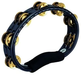 Meinl Hand Held ABS Tambourine Brass Black