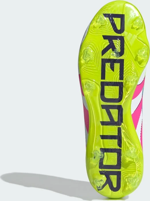 adidas Predator Elite FG cloud white/lucid pink/lucid lemon (Junior)