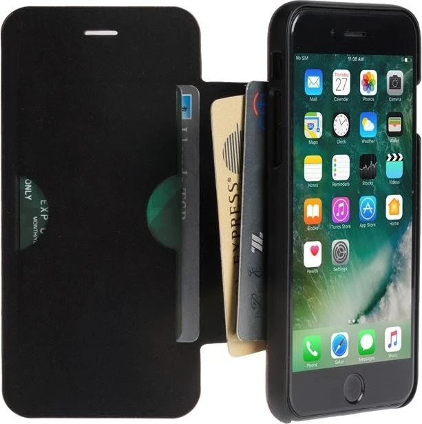 Krusell Timrå 4 Card FolioCase für Apple iPhone 7 braun