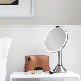 simplehuman Sensorspiegel Dual Light 20cm Kosmetikspiegel edelstahl