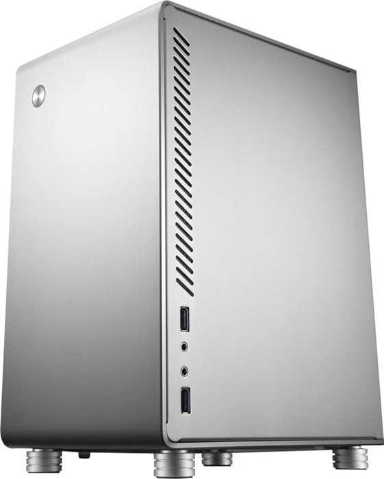 Jonsbo U1 Plus silber, Glasfenster, Mini-ITX