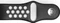 Hama Ersatzarmband Sport für Fitbit Charge 3/4 grau/schwarz Vorschaubild