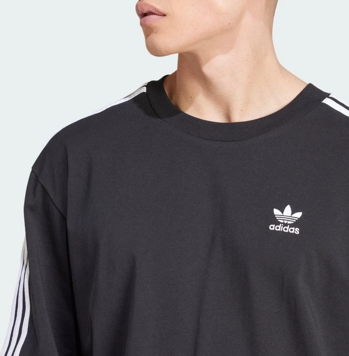 adidas Adicolor Oversized T-Shirt kurzarm schwarz (Herren)