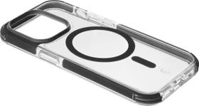 Cellularline Tetra Force Strong Guard Mag für Apple iPhone 15 Pro transparent/schwarz