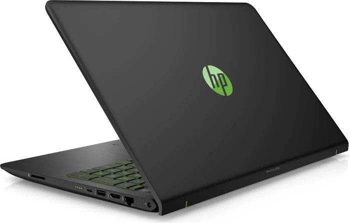 HP Pavilion Power 15-cb013ng, Shadow Black/Acid Green, Core i7-7700HQ, 16GB RAM, 256GB SSD, 1TB HDD, GeForce GTX 1050 Ti, DE