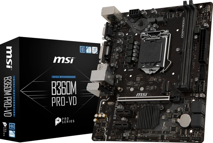 MSI B360M Pro-VD (Intel 1151 v2)