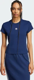 adidas Essentials Slim T-Shirt kurzarm night indigo (Damen)