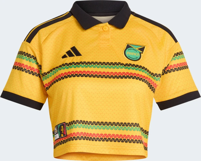 adidas Jamaika 26 x Bob Marley Crop 2026 Heimtrikot kurzarm (Damen)