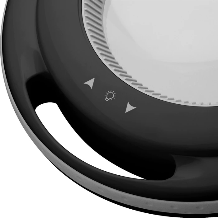 Wentronic Goobay LED-Klemm-Lupenleuchte, 9W, 1.75x, 3 Dioptrien schwarz