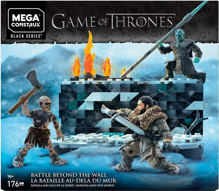 Mattel Mega Construx Game of Thrones Schlacht hinter der Mauer